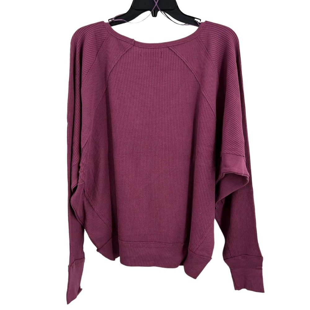 Free People Santa Clara Thermal - Mulberry - Picture 4 of 4